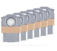 E-HAO Pack de 4 bolsas desechables para aspiradora Roborock Saros Z70/10/10R, S8 Max/MaxV Ultra, Q revo, Qrevo S5V/S/Plus/Pro/Master/Slim/MaxV/Curv/Edge y QV series