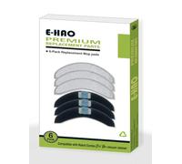 E-HAO Paño mopa Recambio para iRobot Roomba Combo j7+/Combo j9+/10 MAX | 6 piezas, Material lavable, Microfibra premium, Sin rayones, Alta absorción