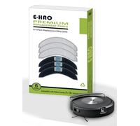 E-HAO Paquete de 6 Almohadillas de Repuesto para fregona iRobot Roomba Combo j7+, j9+, MAX 10. Accesorios de Almohadilla de Limpieza de Microfibra Lavables y Reutilizables