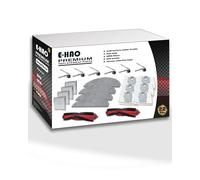 E-HAO Piezas de repuesto de vacío para RoboRock Q10 S5+, Q10 X5+ Robotic Vacuum. Kit de accesorios con 6 bolsas de polvo, 2 cepillos de rodillos, 4 filtros, 4 almohadillas, 6 cepillos laterales