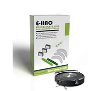 E-HAO Piezas de Repuesto para aspiradora iRobot Roomba Combo j7+, j9+, MAX 10, 1 Juego de Rodillo de Goma, 3 Almohadillas Reutilizables para Fregar, 3 filtros HEPA y 3 cepillos de Barrido de Bordes