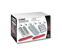 E-HAO Piezas de repuesto para robot aspirador RoboRock Qrevo S Pro, QV 35A, QV 35S. El juego de accesorios 6 bolsas de polvo, 2 rodillos de cepillo, 4 filtros, 6 almohadillas, 6 cepillos laterales