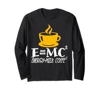 E Igual Leche Café Al Cuadrado Ciencia y Humor Manga Larga