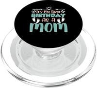 È Il Mio Primo Compleanno Come Mamma Mamá Madre Cumpleaños PopSockets PopGrip para MagSafe