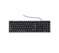 (E)Keyboard Plug And Play Multilingual Typing Computer Wired Keyboard for Russian French Arabic Spanish