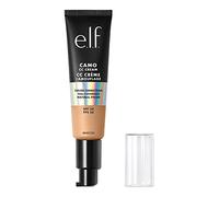 e.l.f. Camo CC Cream | Base correctora de color de cobertura completa con SPF 30 | Mediano 330 W | 1 onza (30 g)