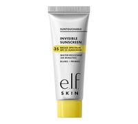 e.l.f. Cosmetics Suntouchable! Invisible Sunscreen SPF 30 Mini | Protección solar y maquillaje híbrido totalmente transparente en tamaño fácil de viajar
