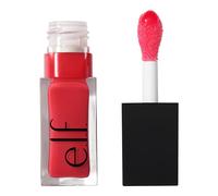 e.l.f. Glow Reviver Lip Oil, Nutritivo, Aceite de labios tintado para un acabado brillante, enriquecido con aceite de jojoba, vegano y libre de crueldad animal, rojo delicioso