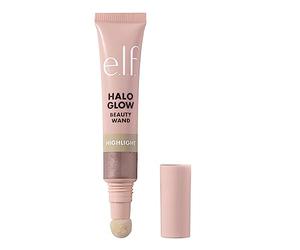 e.l.f. Halo Glow Highlight Beauty Wand Liquid Highlighter Wand für Leuchtende Strahlende Haut Aufbaubare Formel, Vegan & Tierversuchsfrei, Rose Quartz, 10 ml