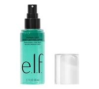 e.l.f. Power Grip Dewy Setting Spray, fórmula de larga duración, agarra el maquillaje para un acabado hidratado, húmedo y vegano y libre de crueldad animal