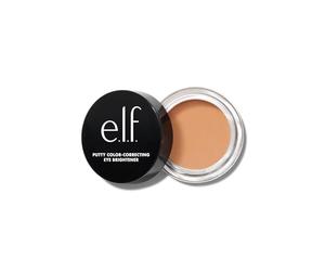 e.l.f. Putty Color-Correcting Eye Brightener, cobertura media, corrector de color para debajo del ojo iluminador e hidratante, vegano y sin crueldad en animales, ligero/medio, 4,2 g