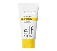 e.l.f. SKIN Suntouchable! Whoa Glow SPF 30, protector solar y imprimación de maquillaje para un acabado radiante, con ácido hialurónico, vegano y libre de crueldad, Sunburst