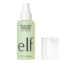 e.l.f. Stay All Night Micro-Fine Setting Mist, hidratante y refrescante maquillaje en spray para 16 horas de uso, vegano y libre de crueldad animal, 2,7 oz