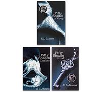 E L James Fifty Shades Series 3 Books Collection Set MOVIE TIE IN EDITION (Fifty Shades of Grey, Fifty Shades Darker, Fifty Shades Freed)