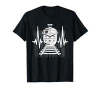 E-Lok Latido del corazón Lok conductor de tren pulso ECG modelo de pista Camiseta