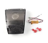 E-MARK - Luz trasera para BMW K1200GT / K1200RS / R1150R 1997-2005 Luz trasera de freno de señal de giro integrada accesorios de repuesto para motocicleta lente ahumada 1998 1999 2000 2001 2002 2003