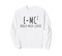 E=MC2 Física Diciendo Nerd Pun Energía a Través del Café Sudadera