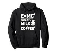 E=MC2 Física Diciendo Nerd Pun Energía a Través del Café Sudadera con Capucha