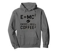 E=MC2 Física Diciendo Nerd Pun Energía a Través del Café Sudadera con Capucha