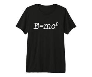 E=mc2 Teoría o relatividad Camiseta Premium