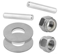 E MKP-34 Kit de tuercas de apoyo para la estabilidad del motor de arrastre y para acoplamiento de pasador de corte en cuña sin malas hierbas 2