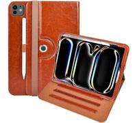 E NET-CASE Funda para iPad Air de 13" (M3/M2) 2025/2024 y iPad Pro 13" (M5/M4) 2025/2024 con muñeca/Soporte para lápiz Funda para iPad Pro 12.9 2022/2021/2020/2018 (6th/5th/4th/3rd Gen)