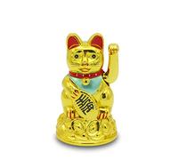 e!Orion Gato de La Buena Suerte, Gran Oro agitando la Mano Paw Up Riqueza Prosperidad Gato de Bienvenida Buena Suerte decoración Feng Shui para el hogar y el automóvil Y Regalo