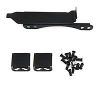 E-outstanding 1 paquete de soporte de doble ventilador PCI ranura soporte para tarjeta de video DIY soporte 9 cm/12 cm ventilador ventilador radiador titular