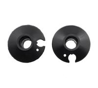 E-outstanding 2 bastones de esquí para senderismo, senderismo, barro, nieve, muletas, soportes de nieve, soportes para barro