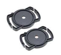 E-outstanding 2 unids cámara lente tapa titular Keeper cámara lente tapa hebilla cubierta de la hebilla, para 52mm 67mm 58mm lente tapa