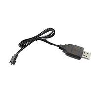 E-outstanding Cable cargador de alimentación USB 7.2V 250mA Salida USB Cargador Cable con SM 2P Plug para Ni-Cd Ni-MH Batería