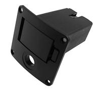 E-outstanding Caja de batería para pastilla de guitarra, 9 V, funda para batería para guitarra o bajo, caja de compartimento para batería