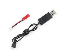 E-Outstanding Línea de Carga de Equilibrio de batería de Litio de 3.7 V USB a Conector XH2.54 y línea de conversión XH2.54 a JST para dron de avión RC, LBBCLUSB-2