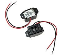 E-outstanding Mini zumbadores 2 piezas 1.5 V 400 Hz zumbadores rectangulares magnéticos con cable de plomo, código morse, componentes electrónicos mecánicos
