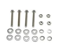 E-outstanding Tornillo unidireccional resistente a manipulaciones 4 set 304 acero inoxidable signo montaje pernos accesorios de hardware para señales de parada