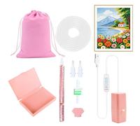 E Painter para pintura de gemas, suministros de pasatiempos ajustables con succión automática, bolígrafo eléctrico de pintura de gemas, para mujeres, hombres, niños, familia, niños, niñas, madre