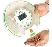 e-Pill MedSmart Voice - Dispensador automático de píldoras con cerradura - Recuerda con una voz amigable