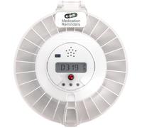 e-Pill MedTime - Dispensador automático de píldoras, seguro y fácil de usar, organizador de medicamentos con 24 alarmas diarias, ideal para personas mayores, demencia y cuidado de Alzheimer, tapa