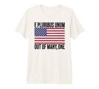 E Pluribus Unum Bandera USA Camiseta Premium