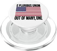 E Pluribus Unum Bandera USA PopSockets PopGrip para MagSafe