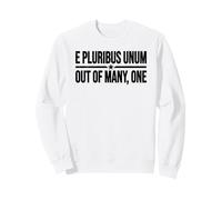 E Pluribus Unum Estados Unidos Motto USA Sudadera