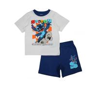 E PLUS M Lilo and Stitch Niños Pijama Corto (Azul,7 años)
