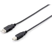 Equip 128860 Cable USB 2.0 Tipo A a Tipo B, 1,8 m , Negro