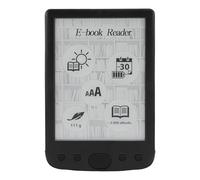 E Reader, Lector de Libros Electrónicos de Pantalla Portátil de 6 Pulgadas, Lector de Libros Electrónicos Amigables con los Ojos con Estuche Protectora, Batería de 2500 (16GB)