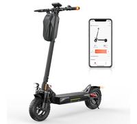 E-Scooter Aprobado por el tráfico, neumáticos Todoterreno de 10 Pulgadas con Sistema de Doble absorción de Impactos, batería 12,5 Ah 60-70 km, Panel de Instrumentos LCD, Capacidad de Carga máxima 150
