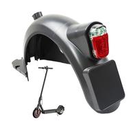 E Scooter Mudguard - Scooter Tooter Tard De Defensa del Scooters | Piezas De Reemplazo De Scoter Eléctrico, Soporte De Guardabarros con Luz Trasera De Alto Brillo para Conducir Seguros