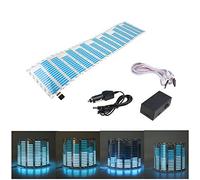 E Support™ 45 x 11 cm 12 V Sonido Música Sensor Activado Audio Luces Ecualizador Luces Coche Pegatina Ritmo Música Colorido LED