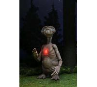 E. T. Et el Extraterrestre 40th 5to. Aniversario Dlx Deluxe LED Beig Figura Neca