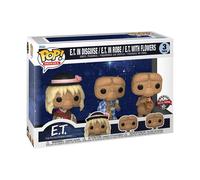 E. T. Et el Extraterrestre 40Th 5to. Aniversario Pop Movies 3-Pack Vinyl Figura