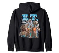 E.T. The Extra Terrestrial 90s Collage Sudadera con Capucha
